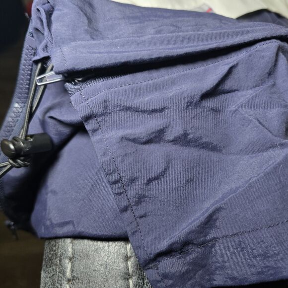 Game Sportswear Glenwood H&L Co Fire Dept Windbreaker Jacket Navy White Medium - Picture 12 of 13